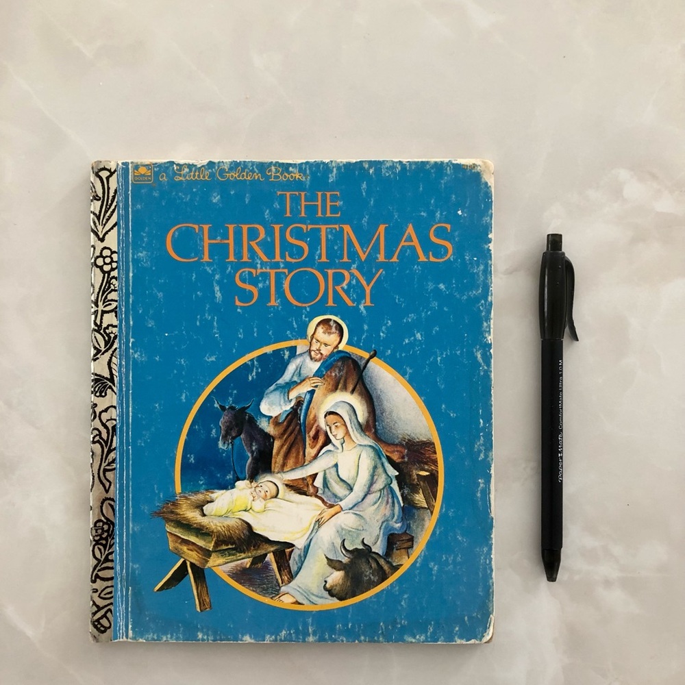 Vintage 1950s A Little Golden Book “A Christmas Story” Great Condition!
